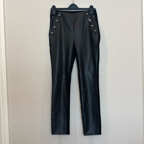 J. McLaughlin Pants - J McLaughlin faux leather leggings - S